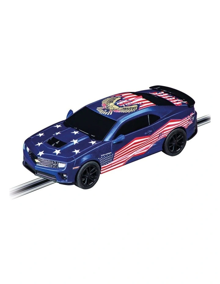 Carrera Street Legends USA Racers Slot Car Race Track Set Kids Toy 4.9m image 2
