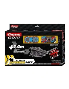 Carrera GT Racer Extension Pack With 2 Cars 4 Straight Track Compatible GO Plus