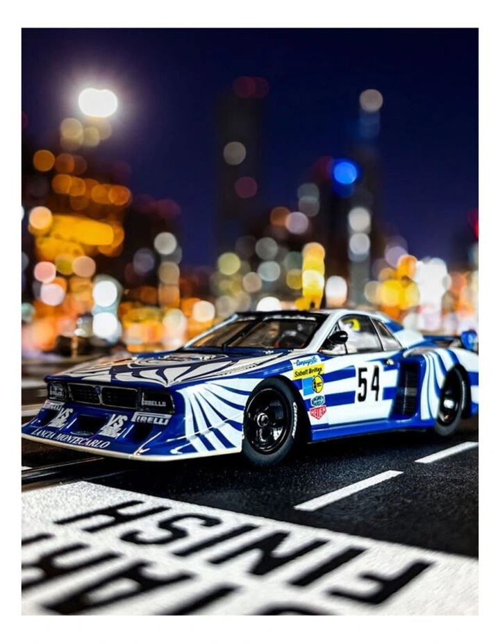 Carrera Lancia Beta Montecarlo Turbo No54 6H 1980 Slot Car Toy 8y image 2