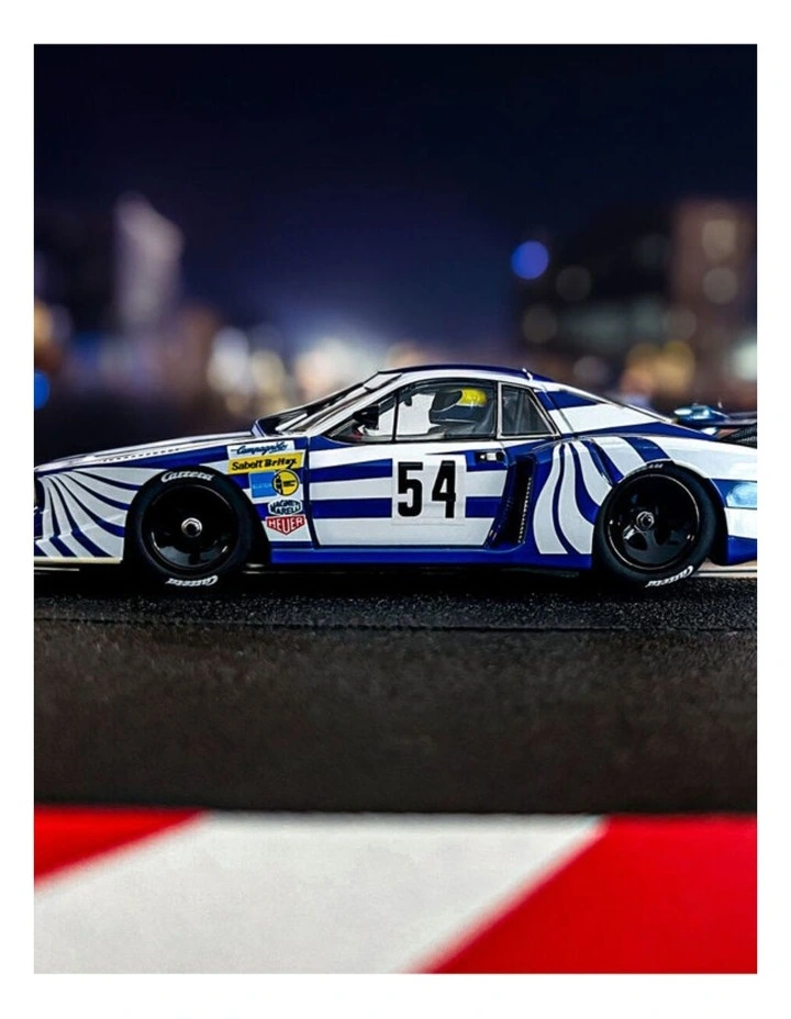 Carrera Lancia Beta Montecarlo Turbo No54 6H 1980 Slot Car Toy 8y image 3
