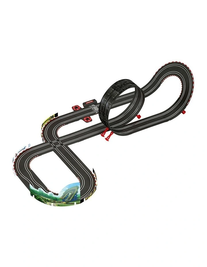 Carrera Go 1:43 Slot Racing System Nintendo Mario Kart Mach 8 2 Cars 5.3m image 2