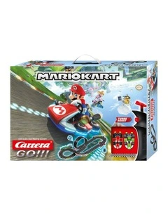 Carrera Go Nintendo Mario Kart 8 Slot Racing Set 2 Cars 4.9m Track 6y 