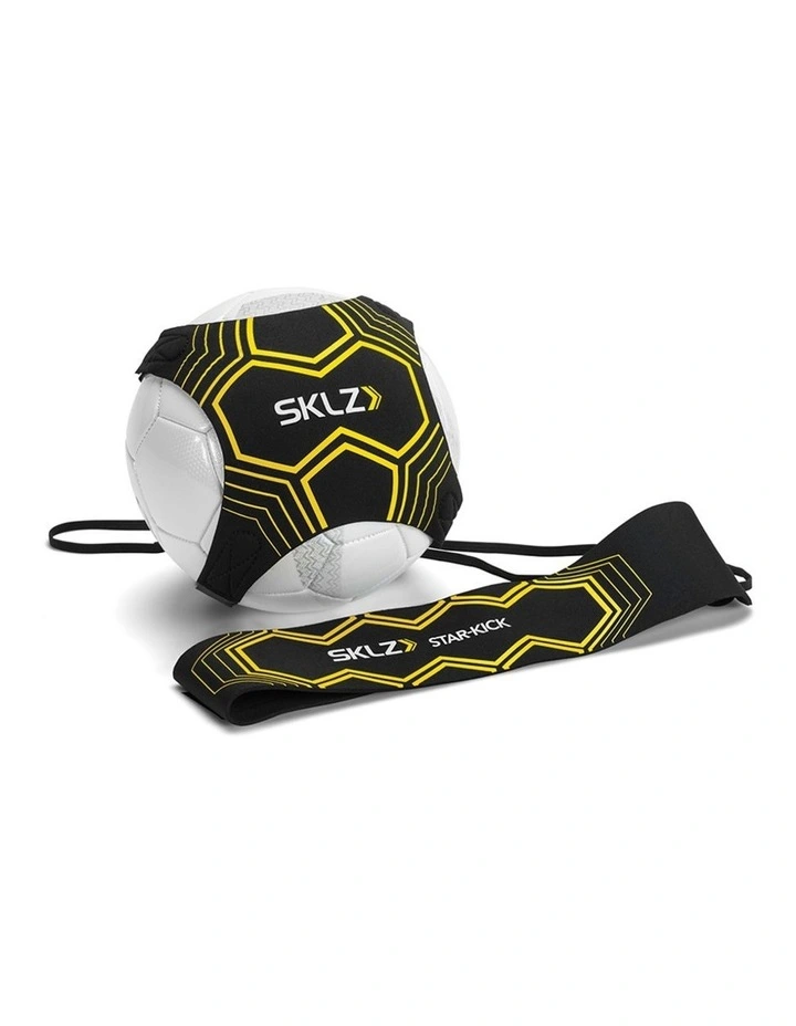 SKLZ Star-Kick Soccer Ball Glove Black Adjustable Neoprene Training Aid image 1