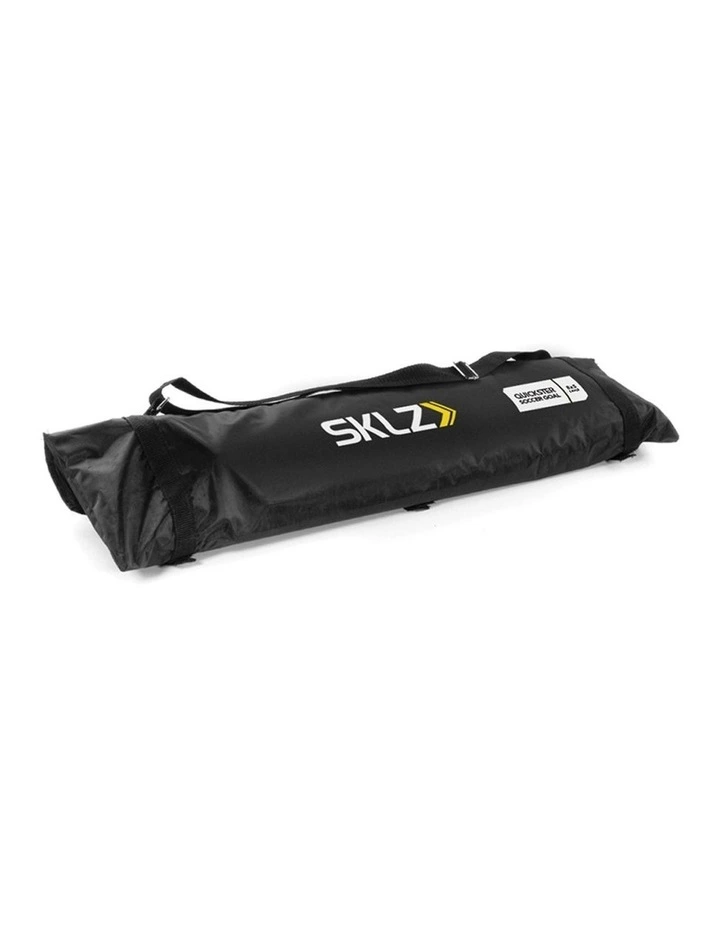 SKLZ 8 Foot Quickster Soccer Goal Yellow Portable Durable Training Setup 8ft image 2