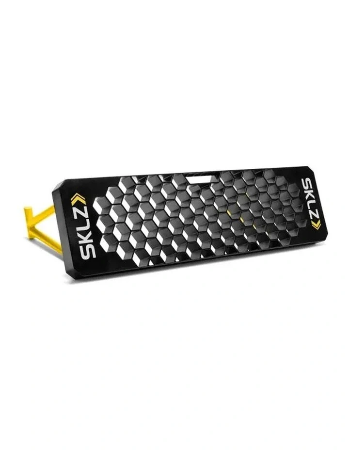 SKLZ Soccer Trainer Board Black Yellow Versatile Rebounder 30x95cm image 2