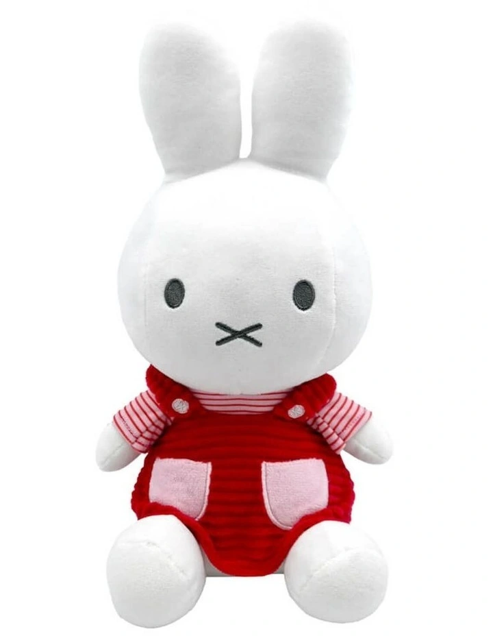 Miffy - Pink Dress Sitting Plush Soft Toy 30cm - Birth  image 2