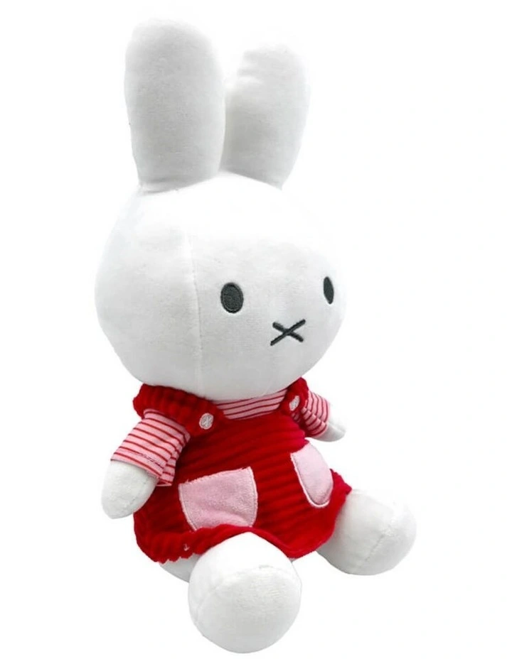 Miffy - Pink Dress Sitting Plush Soft Toy 30cm - Birth  image 3