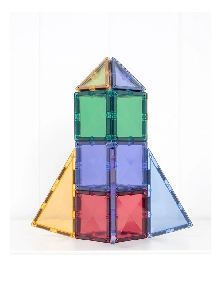 CONNETIX Magnetic Tiles Pastel Discovery Pack, 32 Pieces image 3