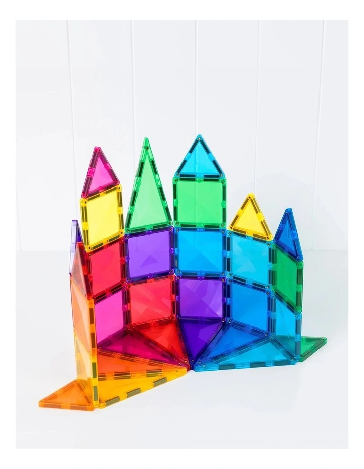 CONNETIX Magnetic Tiles Bright Discovery Pack, 32 Pieces image 5