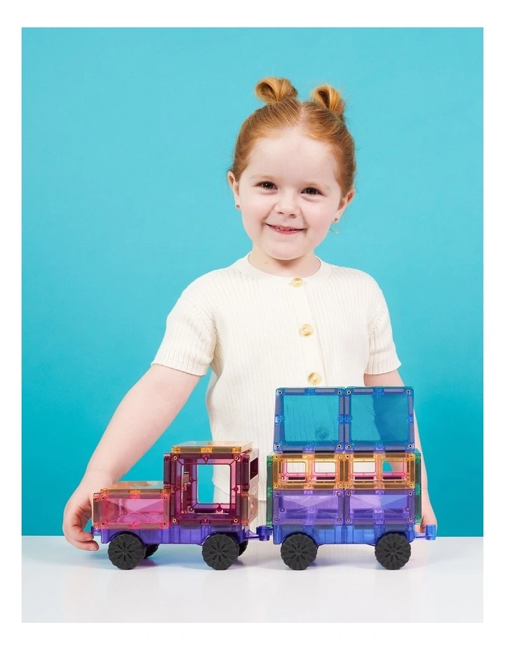 CONNETIX Magnetic Tiles Pastel Motion Pack, 26 Pieces image 2