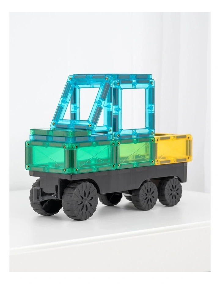 CONNETIX Magnetic Tiles Bright Transport Pack, 50 Pieces image 4