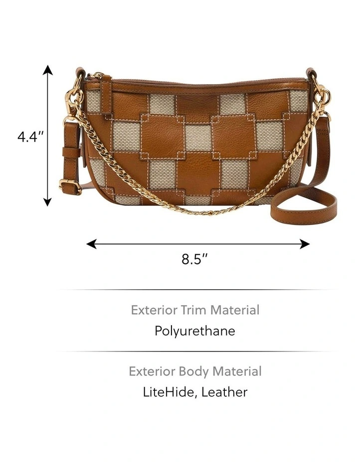 Jolie Crossbody Bag in Brown image 5