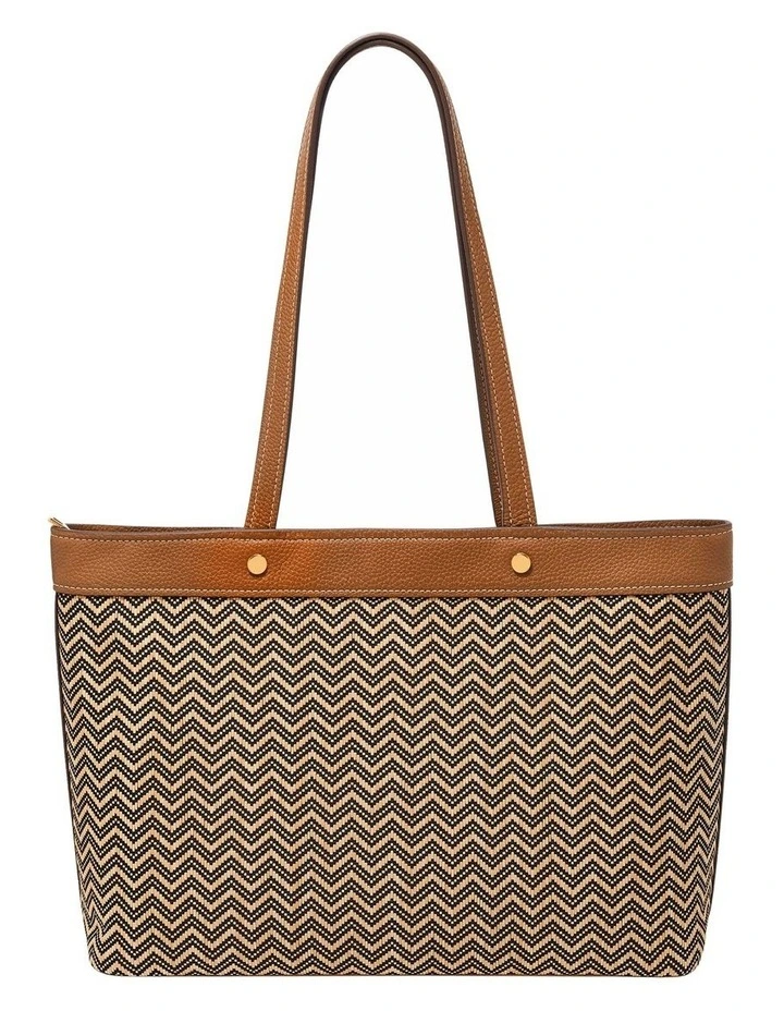 Jessie Tote Bag in Brown image 1