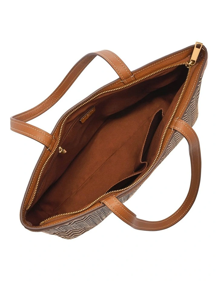 Jessie Tote Bag in Brown image 2