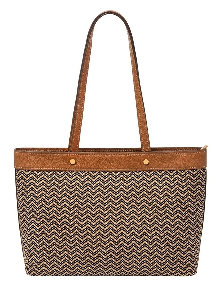 Jessie Tote Bag in Brown image 3
