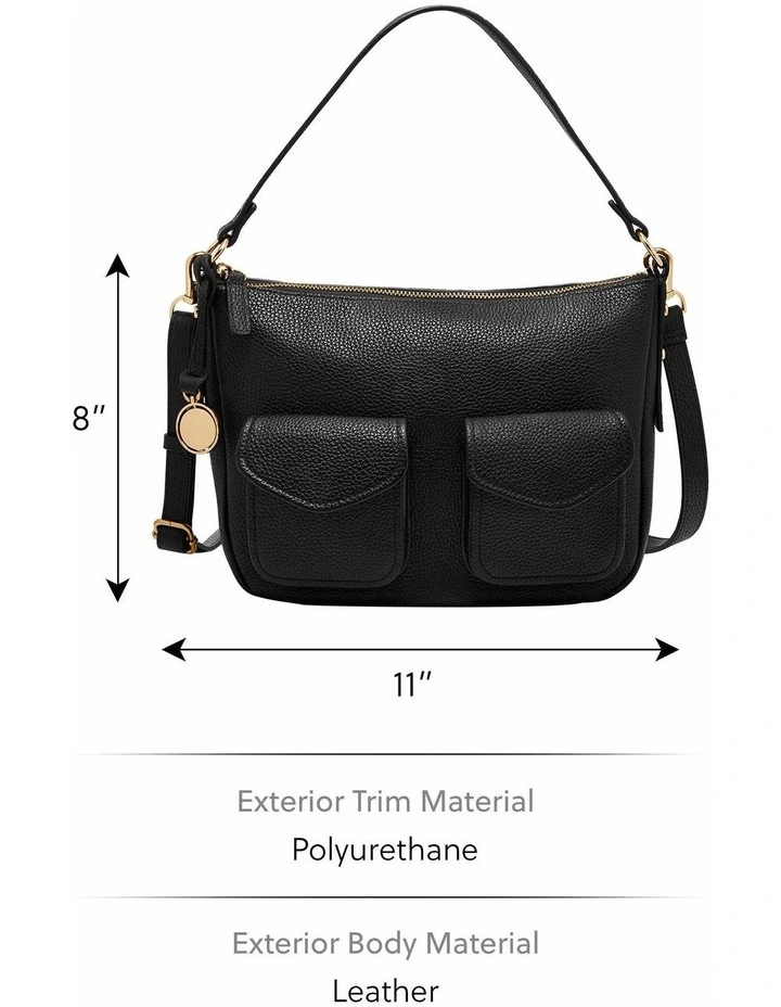 ZB11160001 Jolie Crossbody Bag in Black image 4