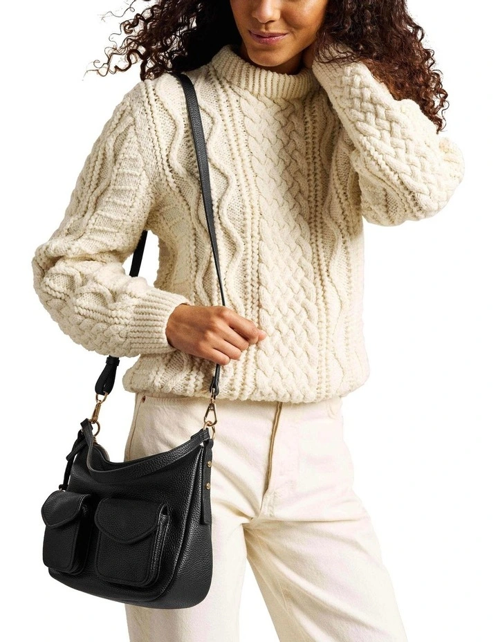 ZB11160001 Jolie Crossbody Bag in Black image 5