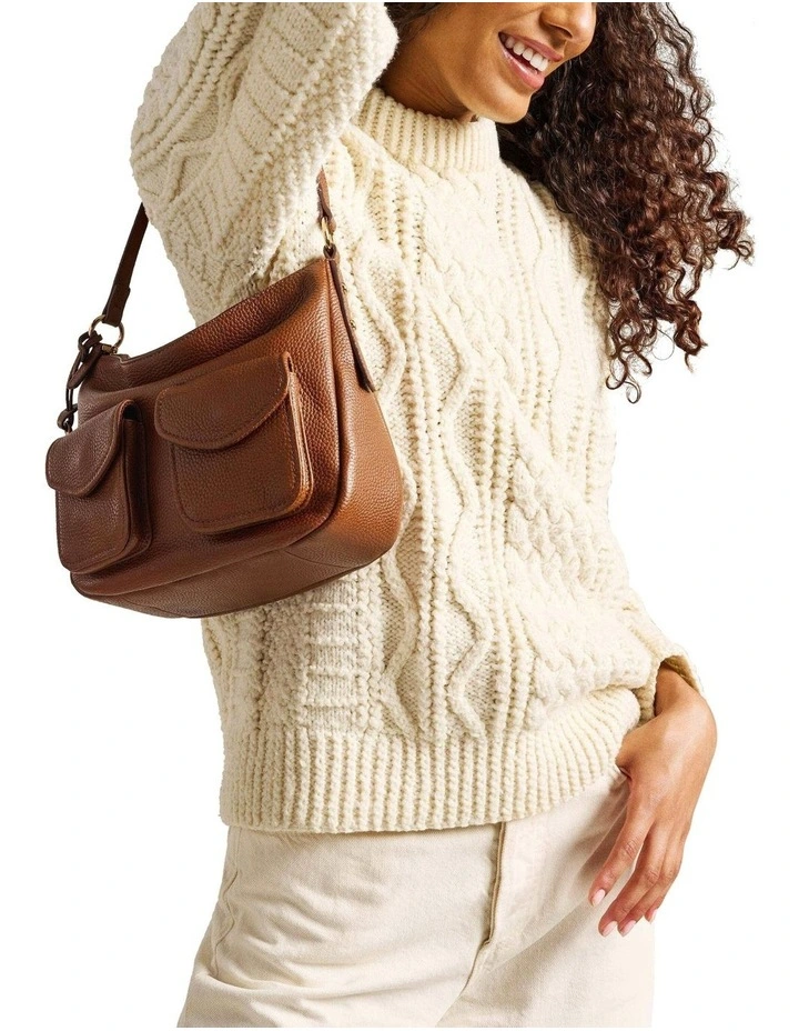 ZB11160200 Jolie Crossbody Bag in Brown image 5