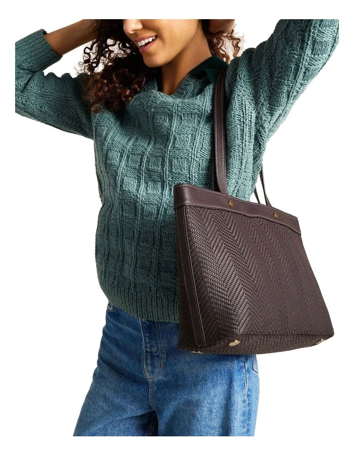 ZB11152202 Jessie Tote in Brown image 5