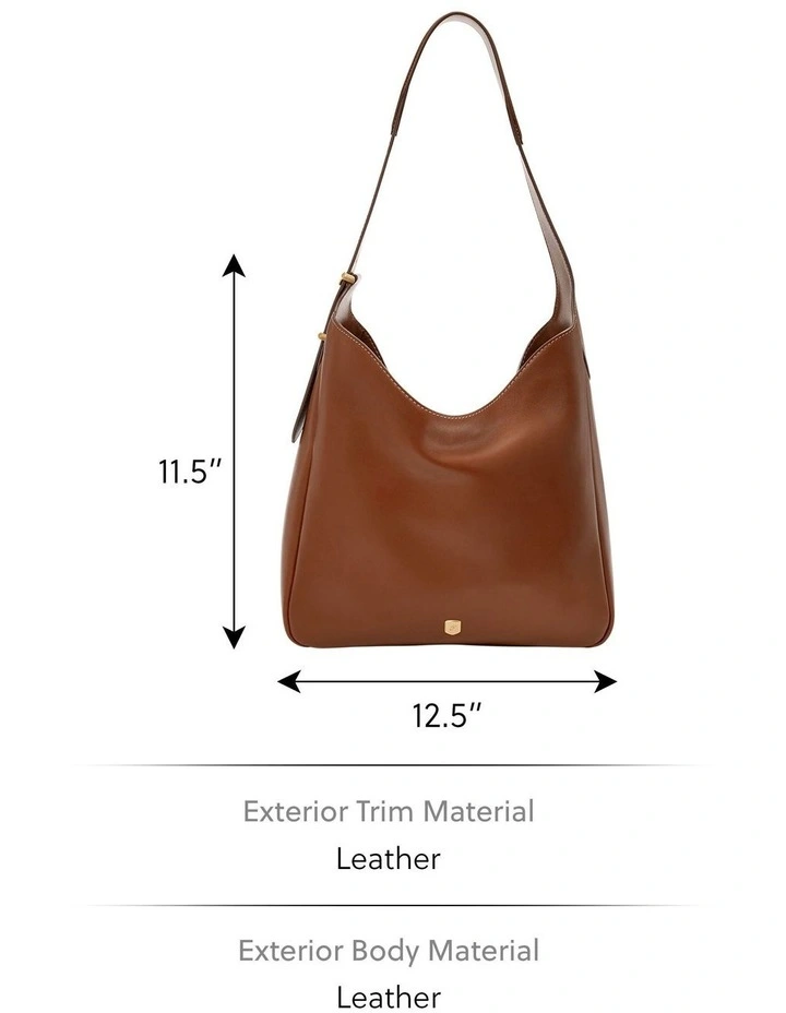 ZB11091200 Dillon Hobo Bag in Brown image 4