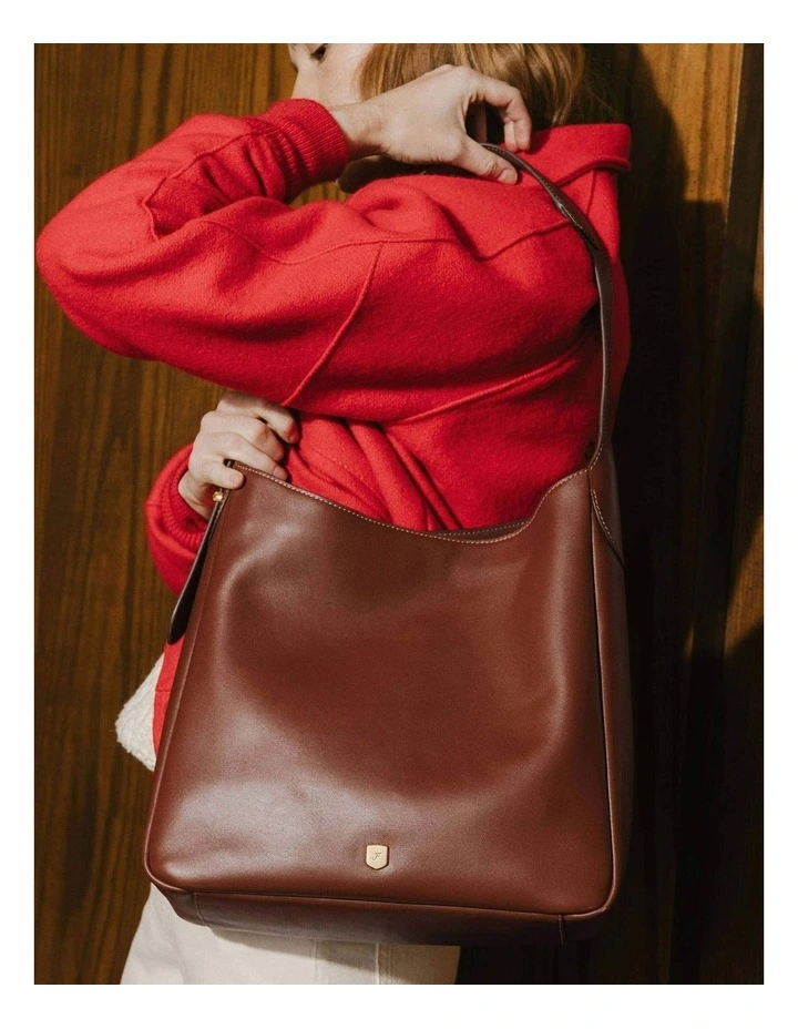 ZB11091200 Dillon Hobo Bag in Brown image 5