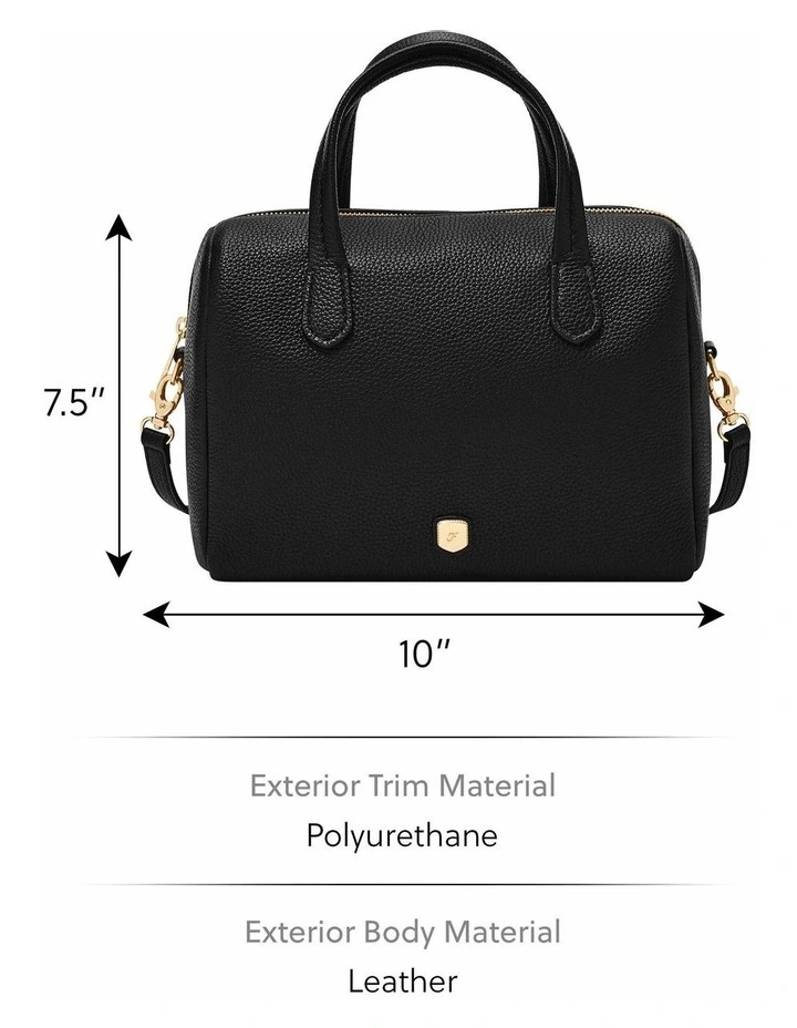 ZB11168001 Lainey Satchel Bag in Black image 4