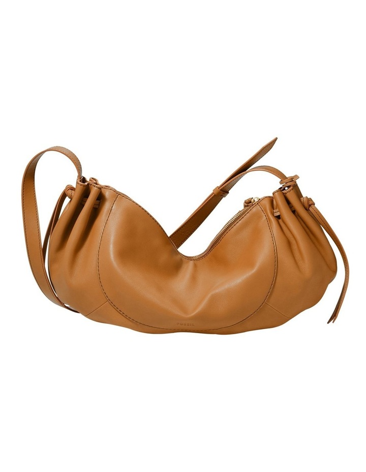 fossil leather cross body bag