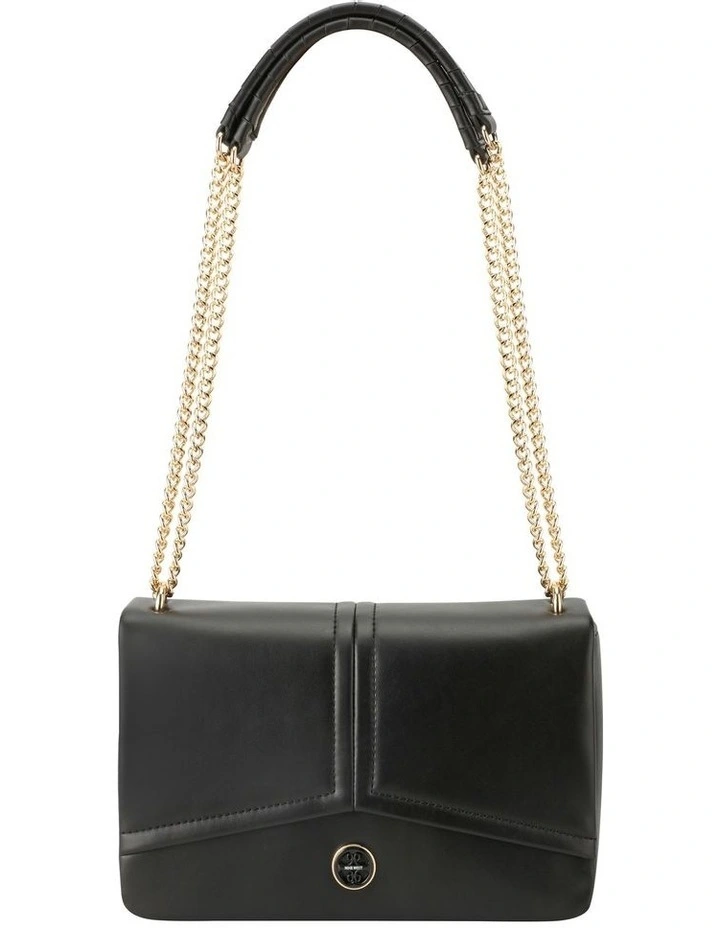 Erina Convertible Crossbody Bag in Black image 1