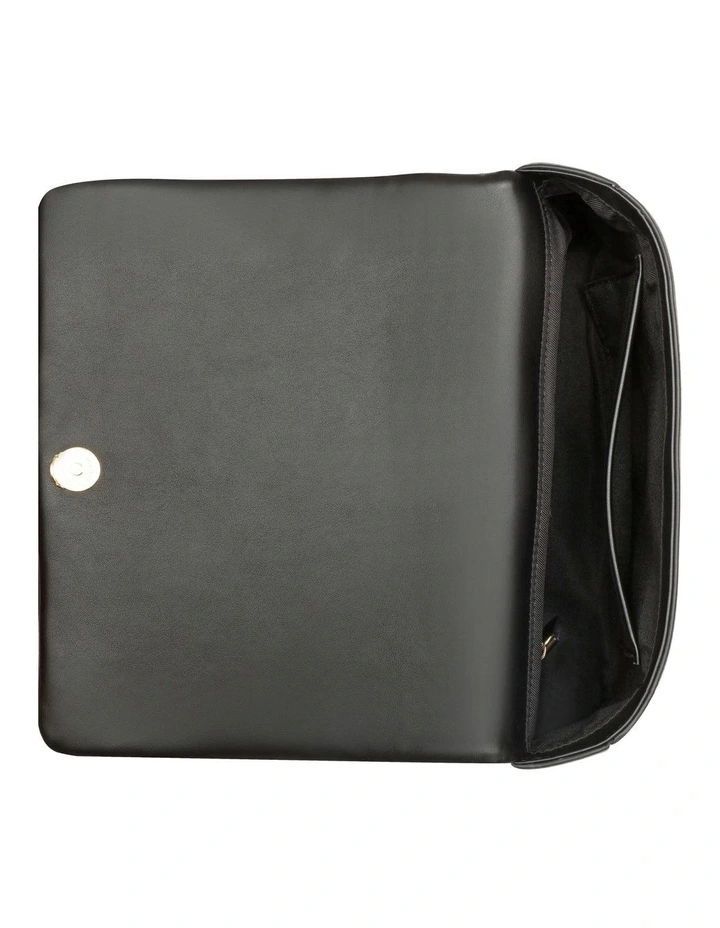 Erina Convertible Crossbody Bag in Black image 3