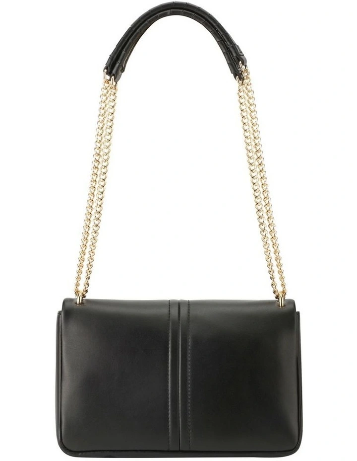 Erina Convertible Crossbody Bag in Black image 4