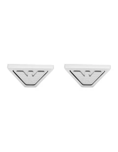 EGS3129040 Eagle Logo Cufflinks in Silver