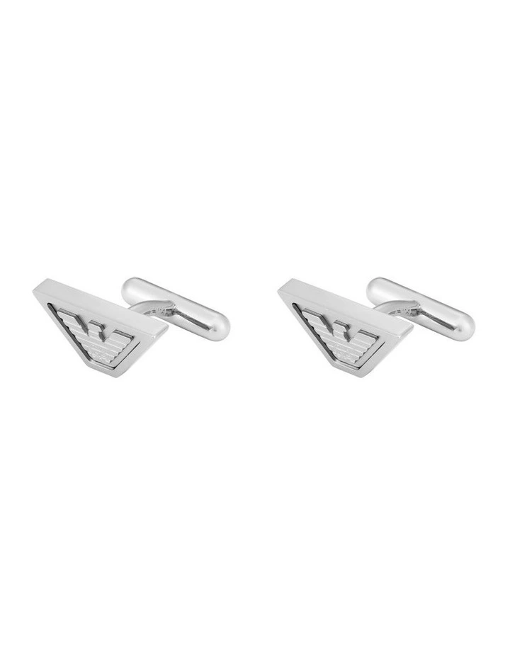 EGS3129040 Eagle Logo Cufflinks in Silver image 3