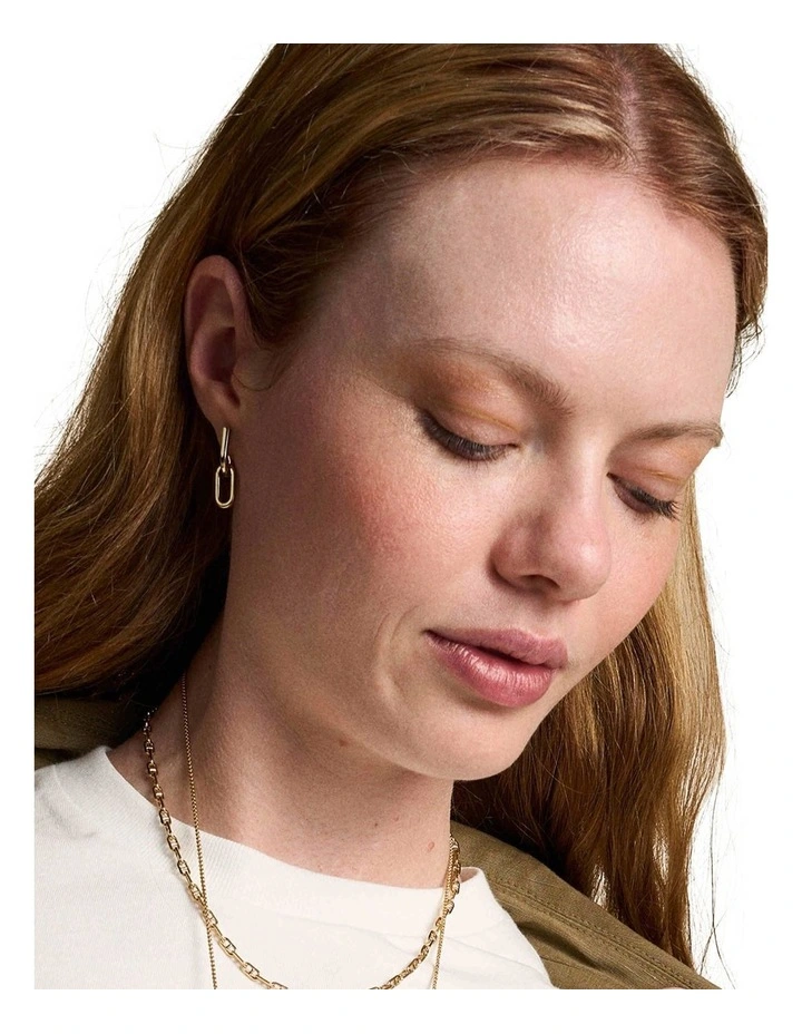 JF04780710 Heritage Earring in Gold image 4