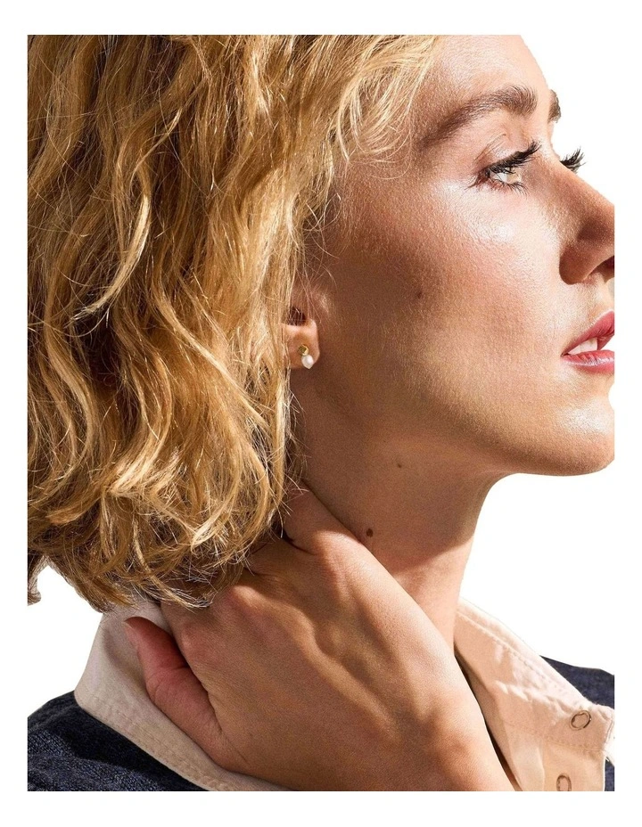 Agnethe Pearl Earring SKJ1881710 in Gold image 4