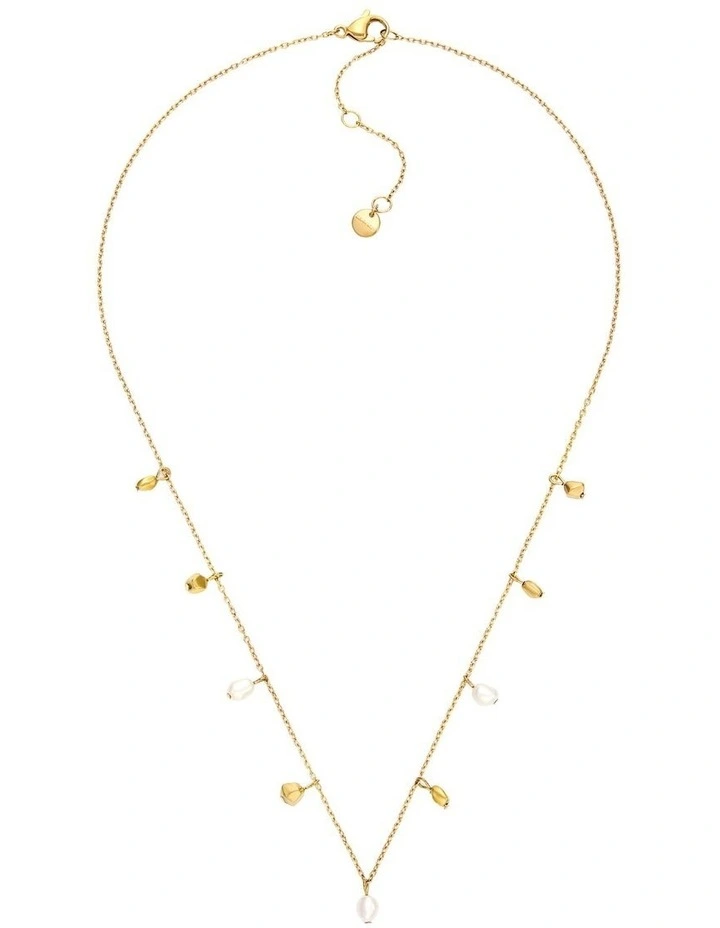 Agnethe Pearl Necklace SKJ1879710 in Gold image 1