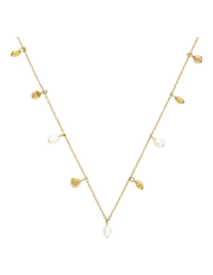 Agnethe Pearl Necklace SKJ1879710 in Gold image 2
