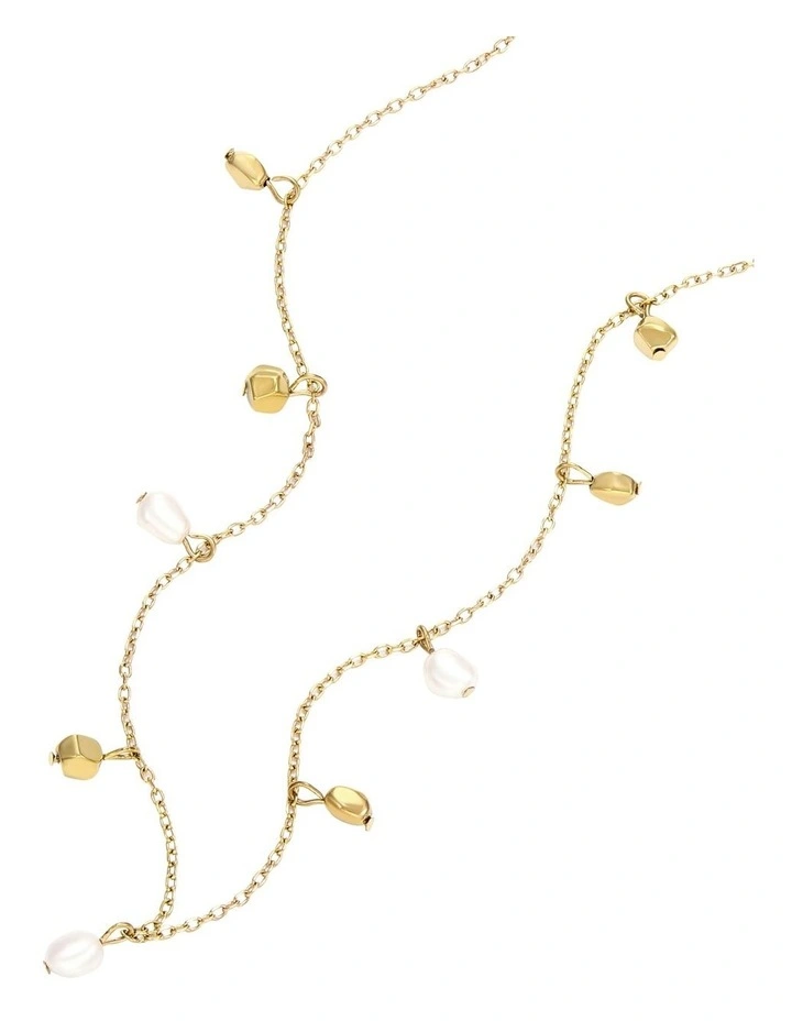 Agnethe Pearl Necklace SKJ1879710 in Gold image 3