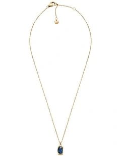 Sofie Sea Glass Necklace SKJ1884710 in Gold