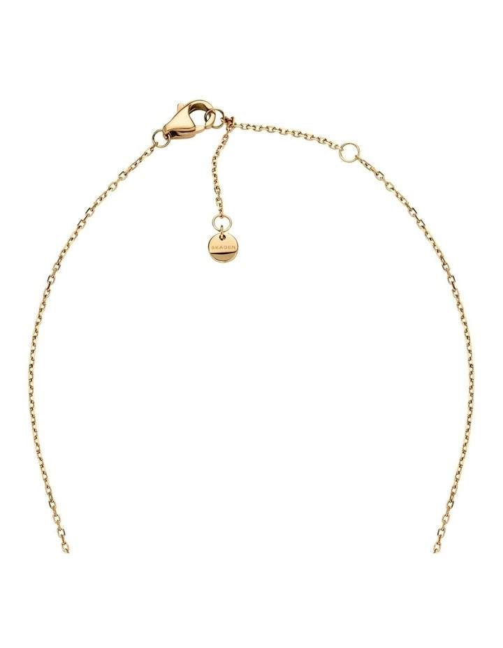 Sofie Sea Glass Necklace SKJ1884710 in Gold image 3