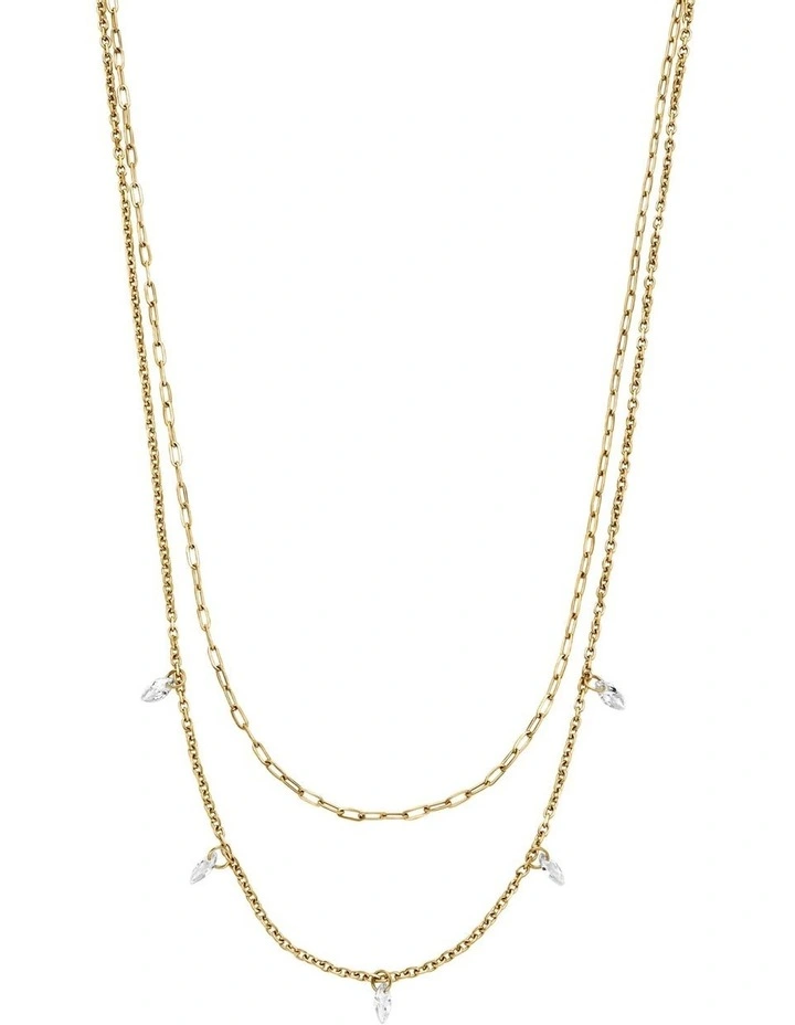 JF04894710 Ellis Necklace in Gold image 2