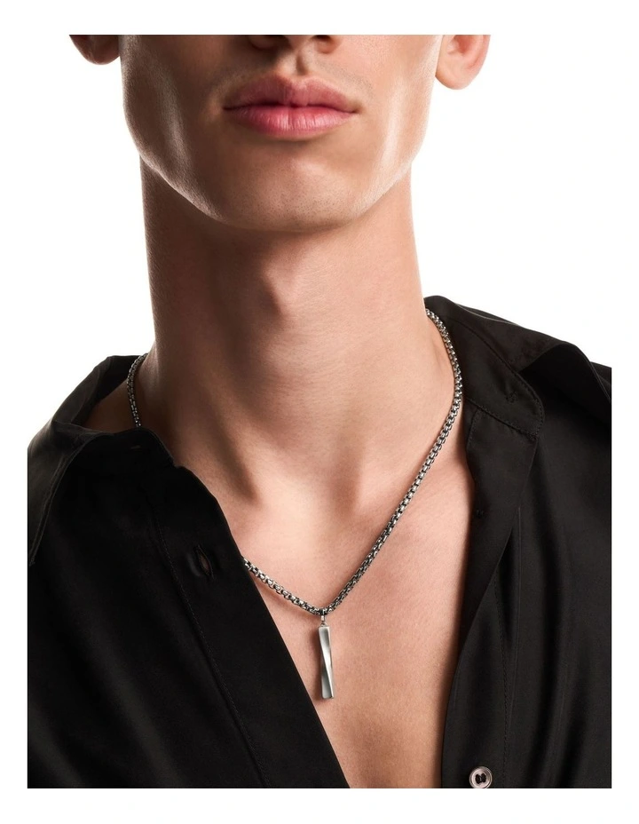 Emporio Armani EGS3366040 Silver Necklace image 4