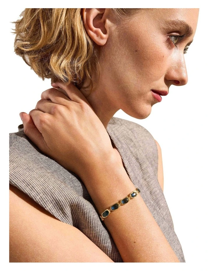 Sofie Sea Glass Bracelet SKJ1888710 in Gold image 5