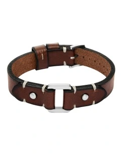 JF04942040 Machine Bracelet in Brown
