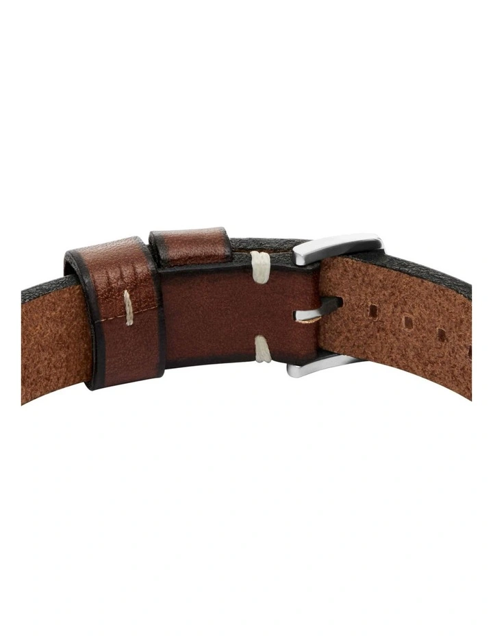 JF04942040 Machine Bracelet in Brown image 3
