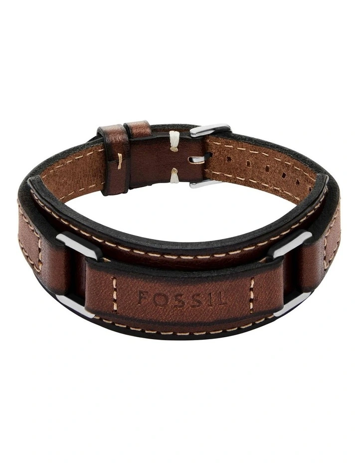 JF04941040 Machine Bracelet in Brown image 1
