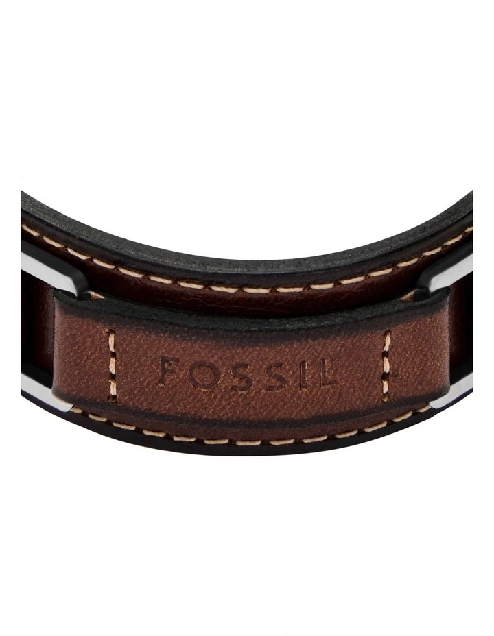 JF04941040 Machine Bracelet in Brown image 2