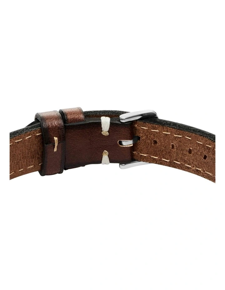 JF04941040 Machine Bracelet in Brown image 3