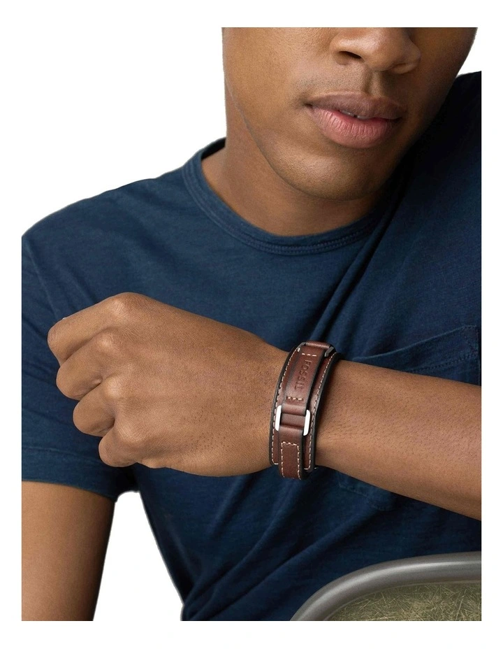 JF04941040 Machine Bracelet in Brown image 5