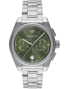 AR11640 Chronograph Watch in Silver