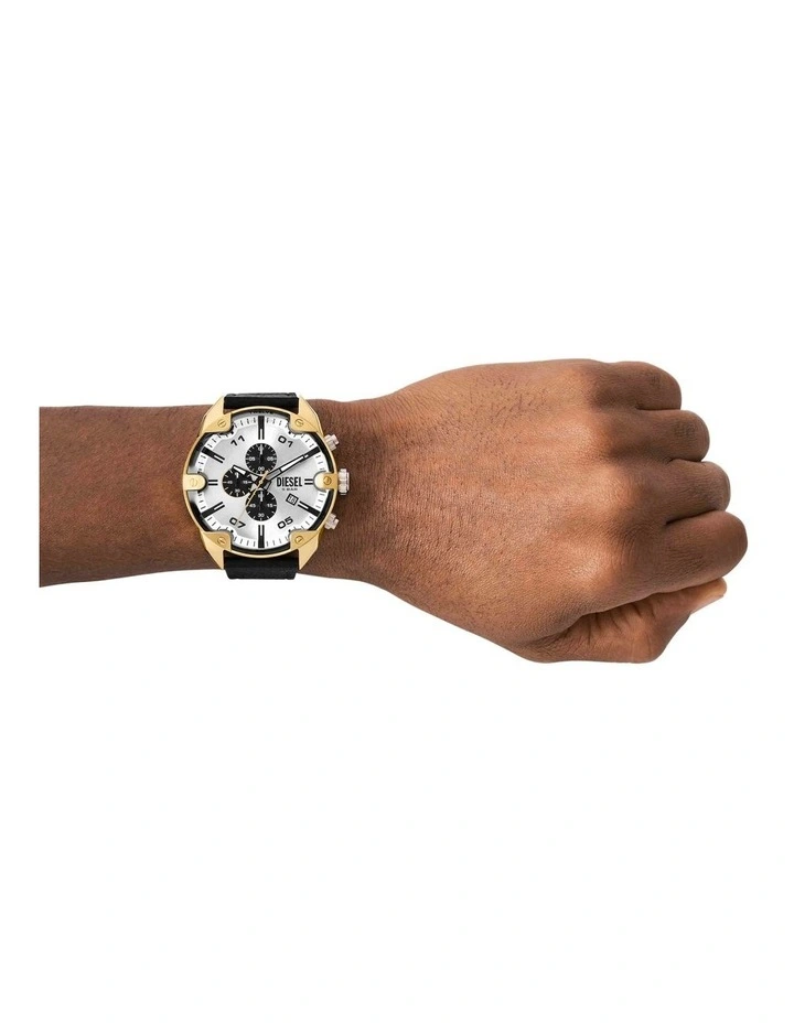 Spiked Chronograph DZ4671 Watch in Black image 4
